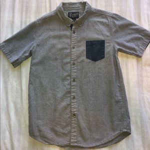 RETROFIT Contrast Boys Oxford Shirt